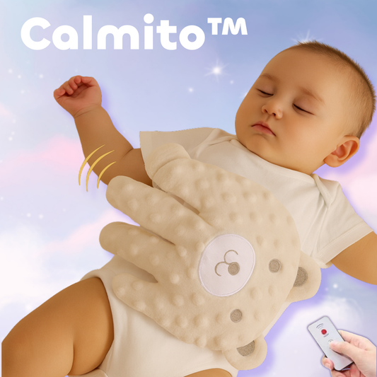 Calmito™ – Cojín Sensorial con Calor y Movimiento para Calmar y Dormir a tu Bebé