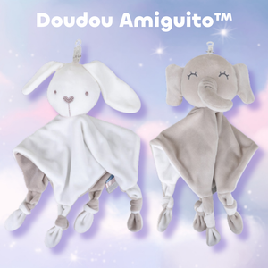 Doudou Amiguito™ – Manta de apego con elefantito suave y tierno