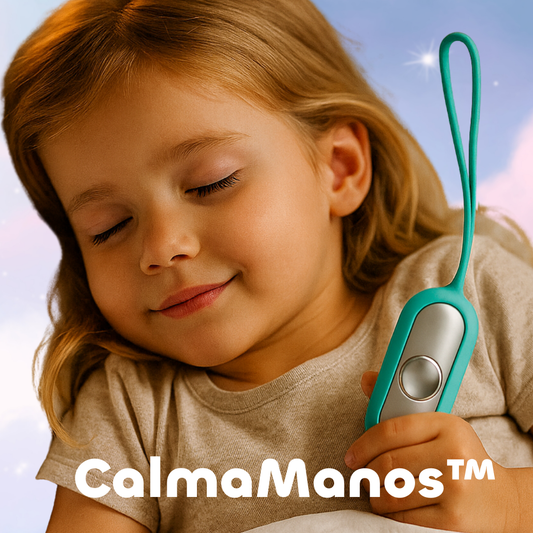 CalmaManos™ – Calma portátil para tu hijo, tranquilidad para ti