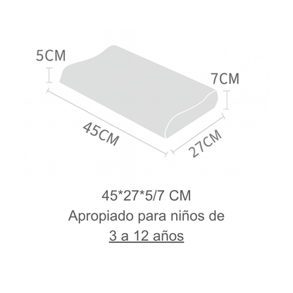 NurturaSueño™ – Almohada Sensorial Infantil para un Sueño Profundo y Tranquilo