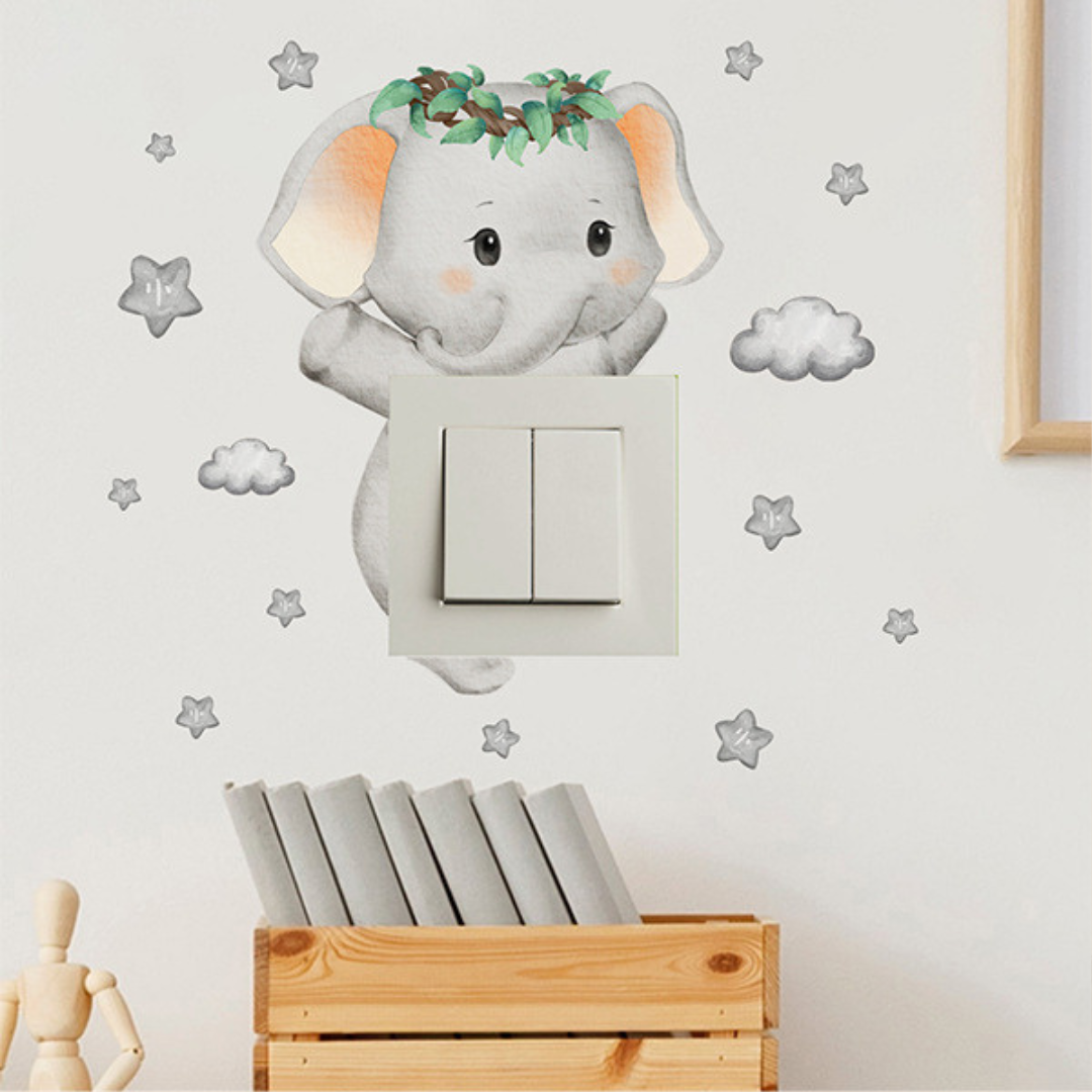SueñoTierno™ – Pegatinas de pared para noches tranquilas y seguras