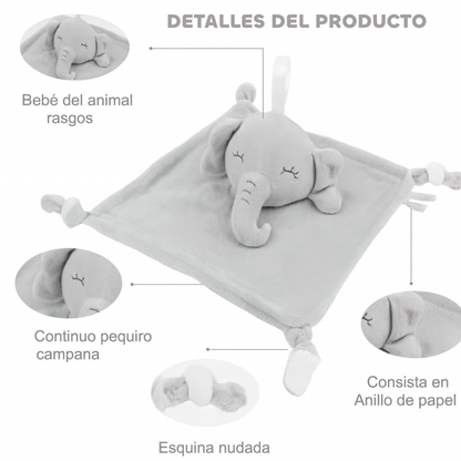 Doudou Amiguito™ – Manta de apego con elefantito suave y tierno