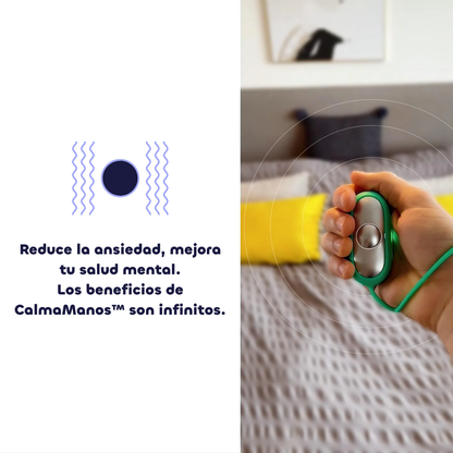 CalmaManos™ – Calma portátil para tu hijo, tranquilidad para ti