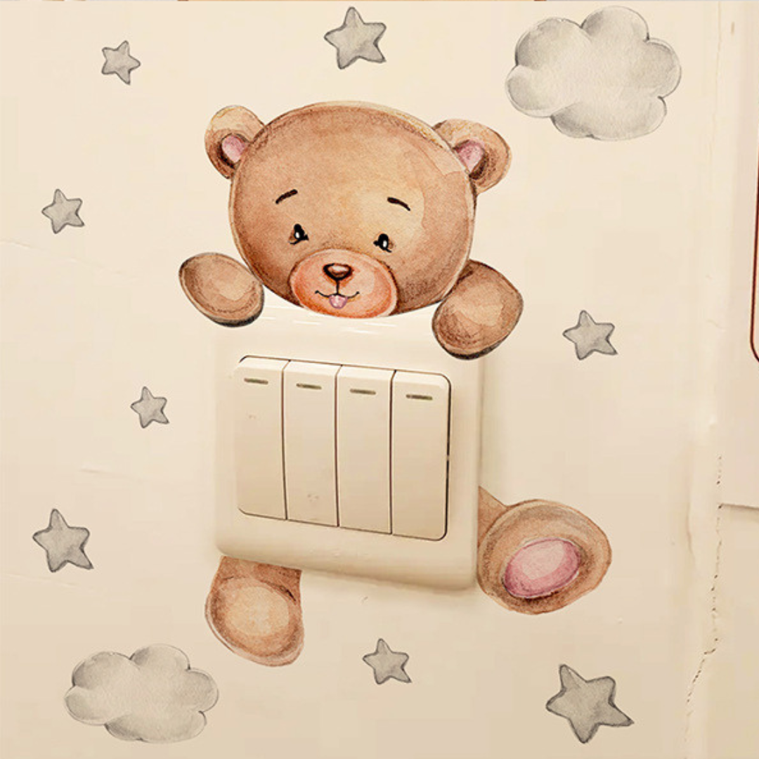 SueñoTierno™ – Pegatinas de pared para noches tranquilas y seguras