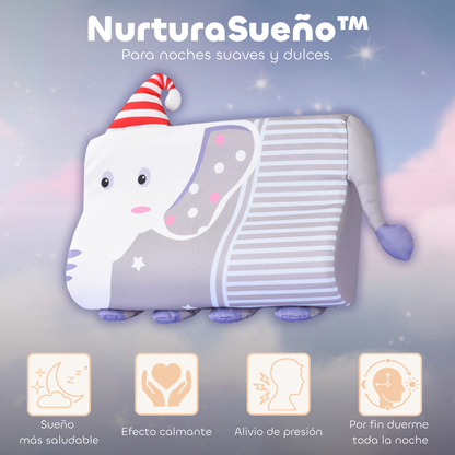 NurturaSueño™ – Almohada Sensorial Infantil para un Sueño Profundo y Tranquilo