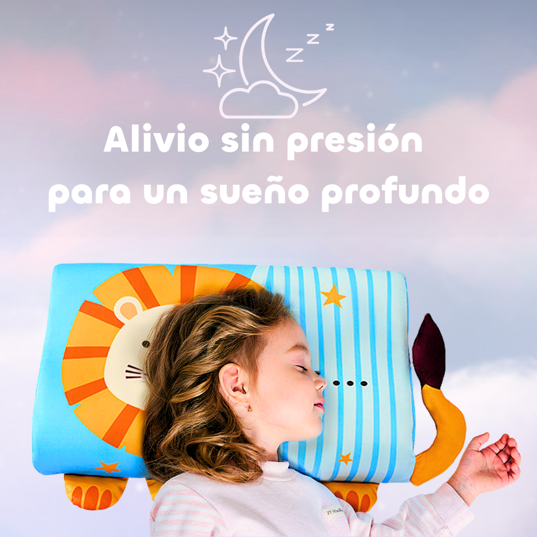 NurturaSueño™ – Almohada Sensorial Infantil para un Sueño Profundo y Tranquilo