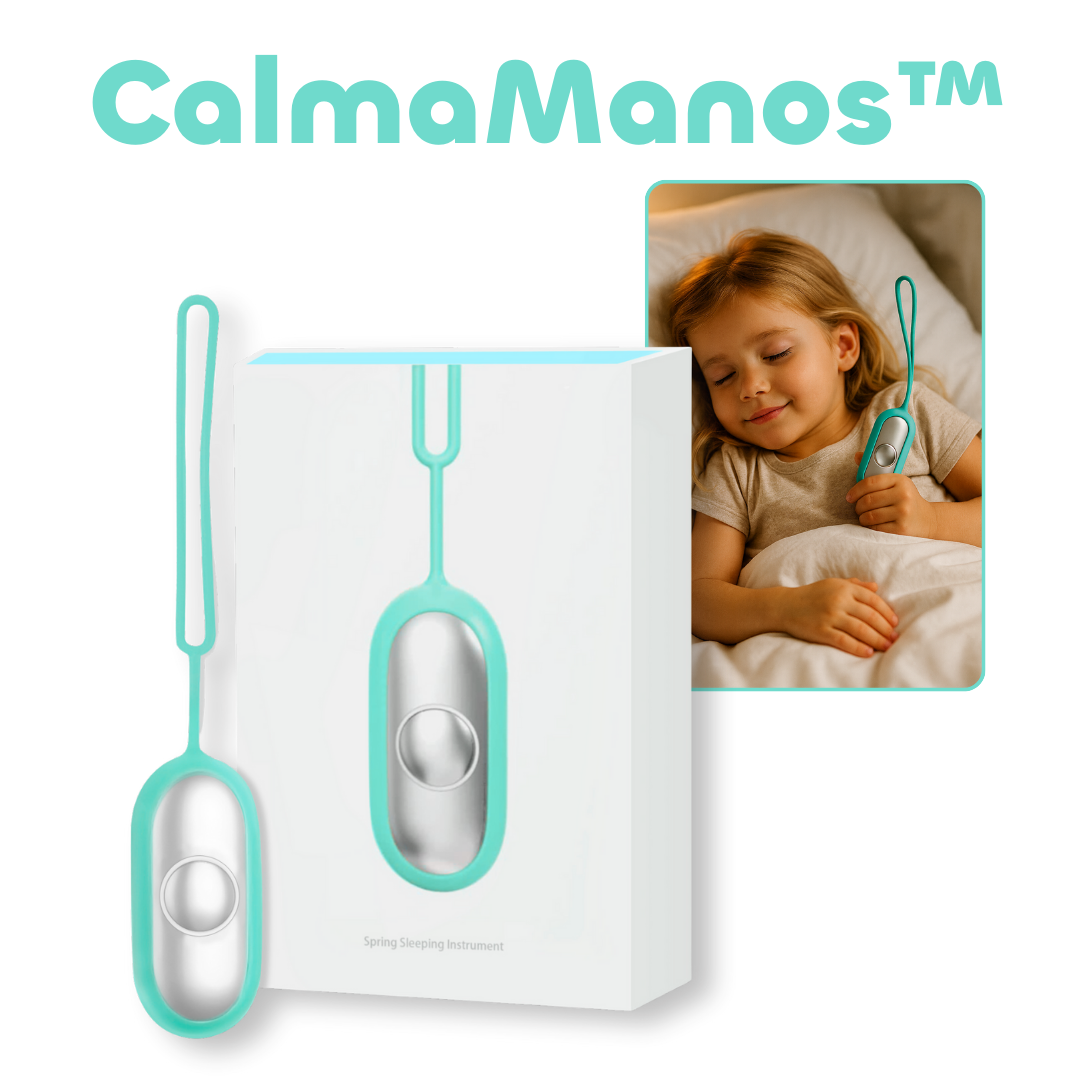 CalmaManos™ – Calma portátil para tu hijo, tranquilidad para ti