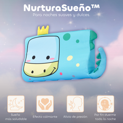 NurturaSueño™ – Almohada Sensorial Infantil para un Sueño Profundo y Tranquilo