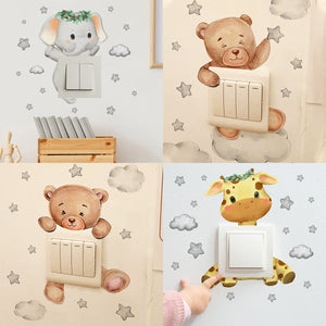 SueñoTierno™ – Pegatinas de pared para noches tranquilas y seguras